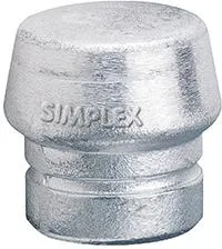 Cap de rezerva bare SIMPLEX aluminiu HALDER 30mm