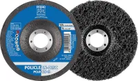 Disc grosier de curatat POLICEAN PCLD pentru suprafete metalice, 125x22.23mm, horse
