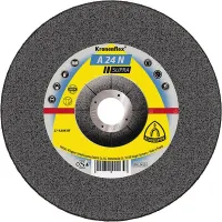 Disc de polizare pentru inox, 125x6mm, curbat, KLINGSPOR