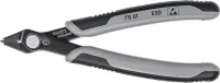 Cleste cu tais lateral protectie ESD, pentru electronisti Super Knips®, 125mm, brunat, KNIPEX