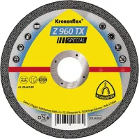 Disc de debitare pentru inox si titan, 115x1,0mm, drept, KLINGSPOR